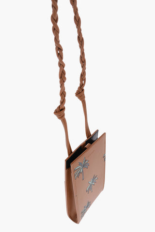 Printed Leather Crossbody Smatphone Cover