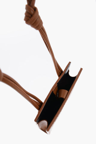 Printed Leather Crossbody Smatphone Cover