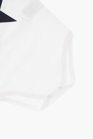 STAR Set Accappatoio Body e Bavaglio in Cotone con Logo Stampato