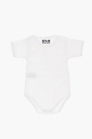 STAR Set Accappatoio Body e Bavaglio in Cotone con Logo Stampato