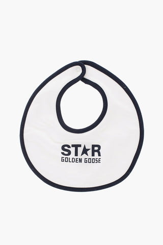 STAR Set Accappatoio Body e Bavaglio in Cotone con Logo Stampato