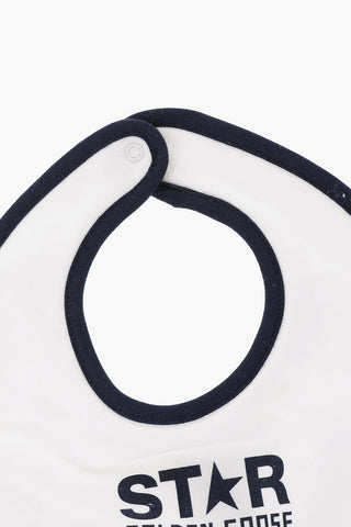 STAR Set Accappatoio Body e Bavaglio in Cotone con Logo Stampato