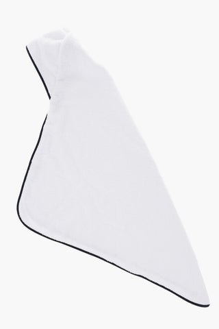 STAR Set Accappatoio Body e Bavaglio in Cotone con Logo Stampato