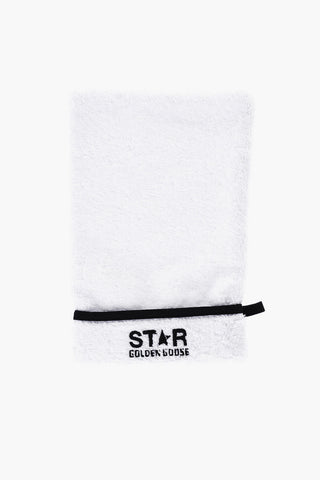 STAR Set Accappatoio Body e Bavaglio in Cotone con Logo Stampato