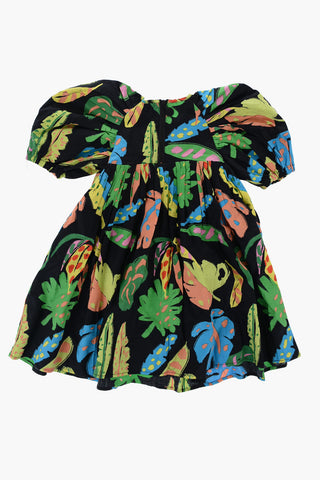 Vestito a Fantasia con Pieghe