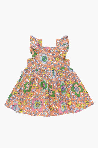 Dress in Floral Pattern with Matching Shorts