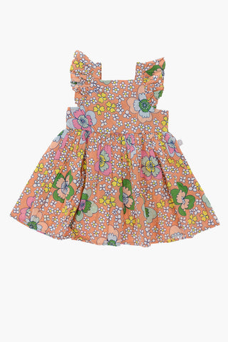 Dress in Floral Pattern with Matching Shorts