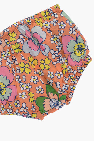 Dress in Floral Pattern with Matching Shorts
