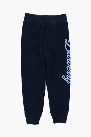 Joggers SUTTON in Tinta Unita con Logo Stampato