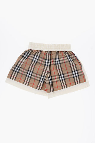 Shorts AIMEE a Quadri con Elastico in Vita