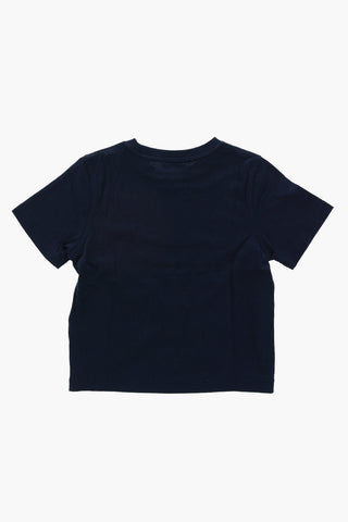 Solid Color ROSCOE T-Shirt with Teddy Bear Print