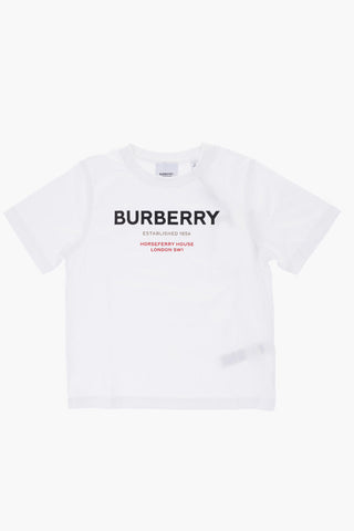 T-Shirt Girocollo CEDAR in Tinta Unita con Logo Stampato