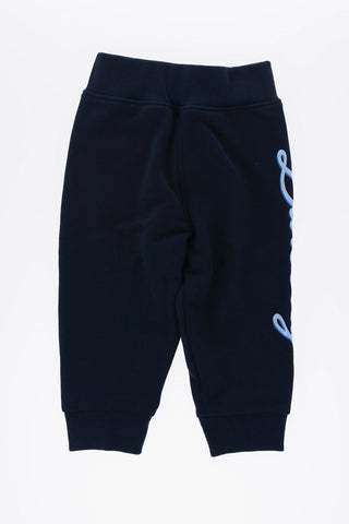 Joggers SUTTON in Tinta Unita con Logo Stampato