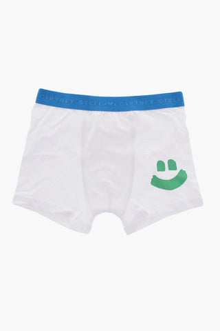 Set 2 Boxer in Cotone Stretch con Banda Elastica Logata