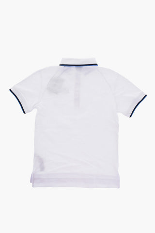 Piquè Cotton LANGTON Polo Shirt with Embossed Logo