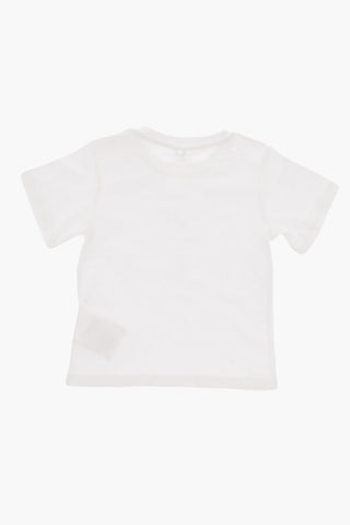 Crew-Neck Cotton T-shirt with Print