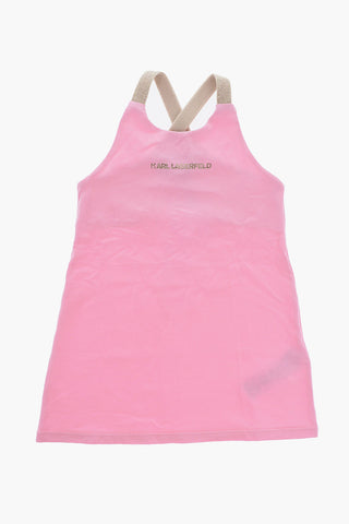 crosses Glitter Straps Dress