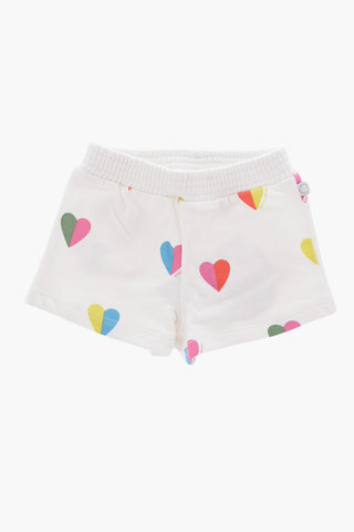 Printed Brushed Cotton Shorts