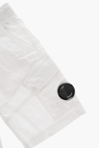 Stretch Cotton Cargo Shorts