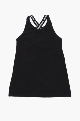 crosses Logoed Straps Dress