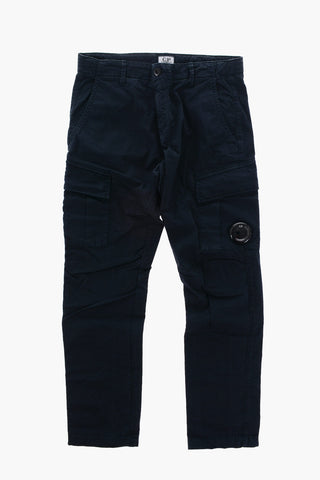 Stretch Cotton Cargo Pants