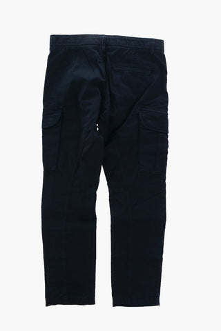 Stretch Cotton Cargo Pants
