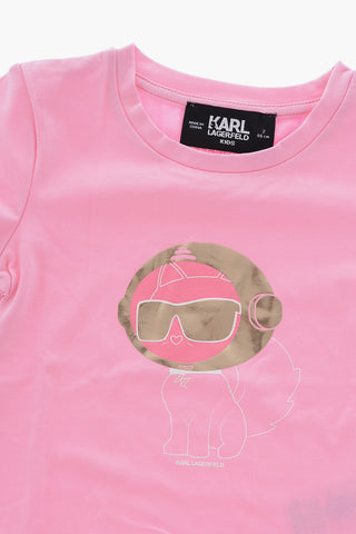 T-shirt Girocollo Stampata