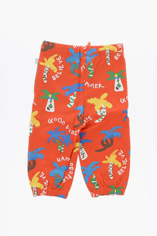 Joggers In Cotone Stampati con due tasche