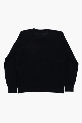 Maglia Girocollo in Cotone a Tinta Unita