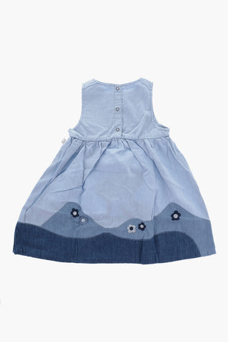 Flared Dress with Embroideries