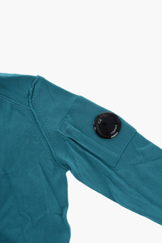 Maglia Girocollo in Cotone a Tinta Unita