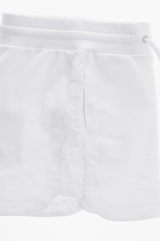 Sweat Skirt with Tulle Logo