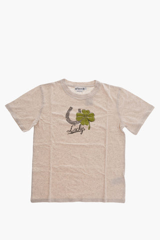 Printed Cotton and Linen Crew-Neck T-shirt