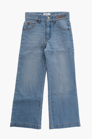 Visible Stiching Solid Color Jeans