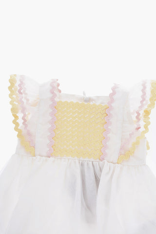 Vestito in Tulle Ricamato