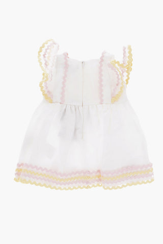 Vestito in Tulle Ricamato