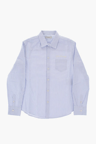 Striped Shirt with Breast Pocket