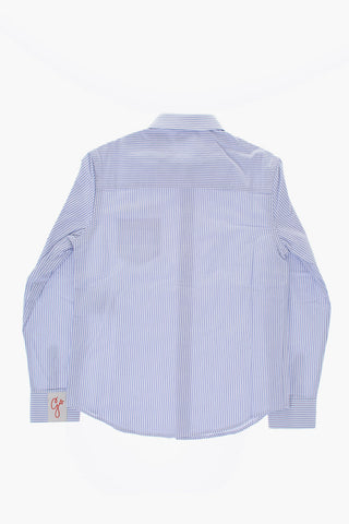 Striped Shirt with Breast Pocket