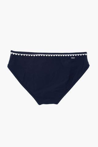 Bikini in Tinta Unita con Volant