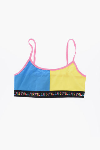 Set 2 Reggiseni Color Block in Cotone Stretch