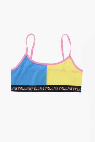 Set 2 Reggiseni Color Block in Cotone Stretch