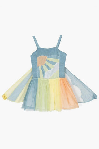 Gradient Tulle Dress