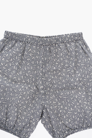 Floral Patterned Shorts with Elastic Waistband