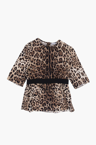 Animal-Motif Blouse