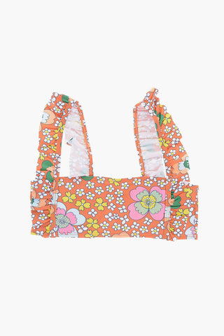 Bikini Floreale con Volant