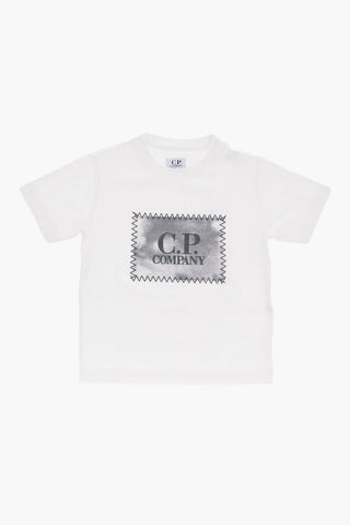 Solid Color Crew-neck T-Shirt with Embroidered Logo