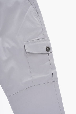 Stretch Cotton Cargo Pants
