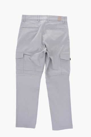 Stretch Cotton Cargo Pants