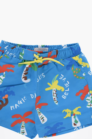 All-Over Printed Swim Shorts