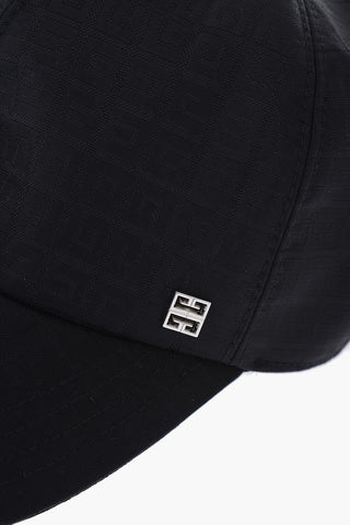 Cappello Baseball in Tinta Unita con Logo All-Over